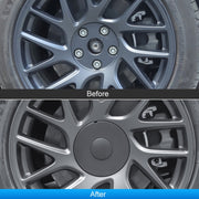 For 2024 Tesla Model 3 4pcs /Set Wheel Center Cover Modification Accessories(Original Car Color)