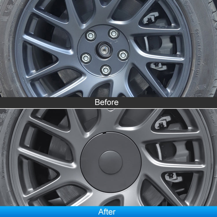 For 2024 Tesla Model 3 4pcs /Set Wheel Center Cover Modification Accessories(Original Car Color)