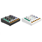 M8 Recording And Singing Live Bluetooth Sound Card Set, Color: White+Gold Cantilever