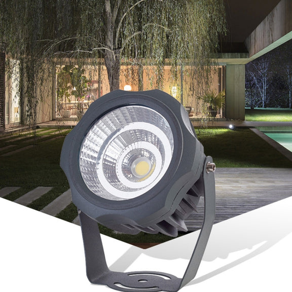LED Flood Light COB Outdoor Water-resistant Spotlight Billboard Lights Garden Lamp, Color: 5W 2 Color Select 1