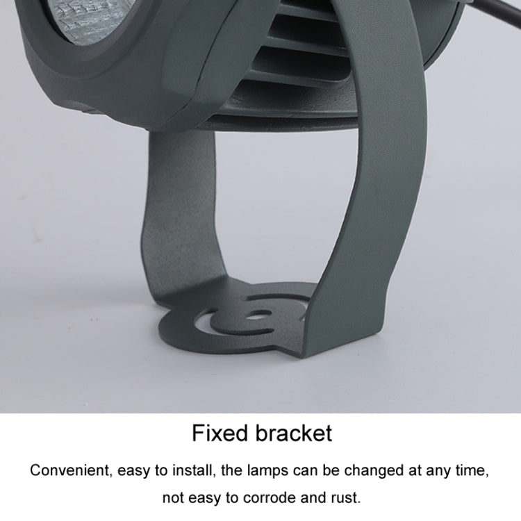 LED Flood Light COB Outdoor Water-resistant Spotlight Billboard Lights Garden Lamp, Color: 5W 2 Color Select 1