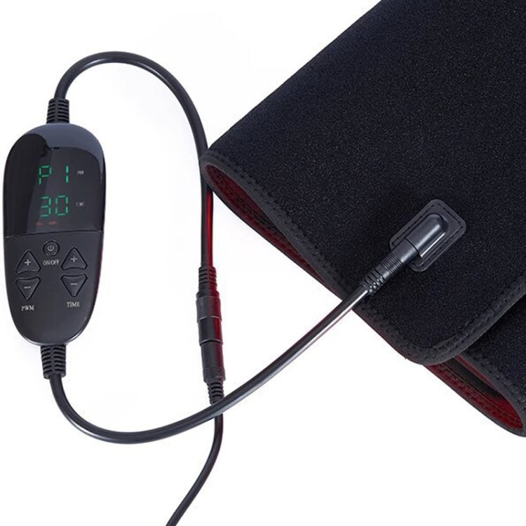 360 LED Beads Red Light Physical Therapy Waist Pad Infrared Fitness Light Therapy Pad US Plug