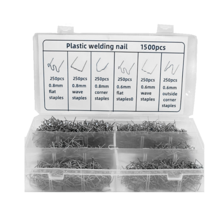 1500pcs /Set Boxed Car Bumper Broken Repair Welding Wire Nails