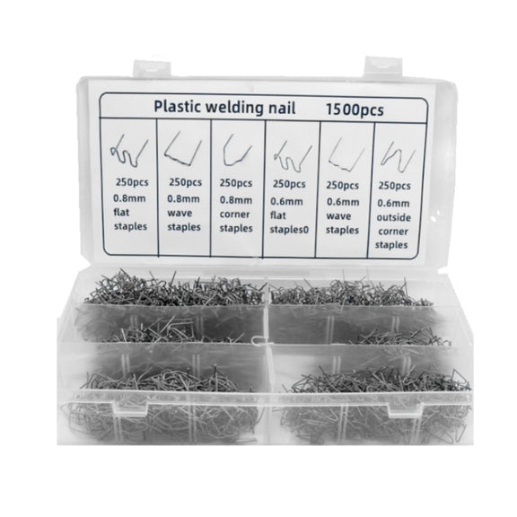 1500pcs /Set Boxed Car Bumper Broken Repair Welding Wire Nails