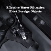 For 2024 Tesla Model 3 Left-hand Drive Front Hood With Full Anti-Blocking Water Channel(2pcs /Set)
