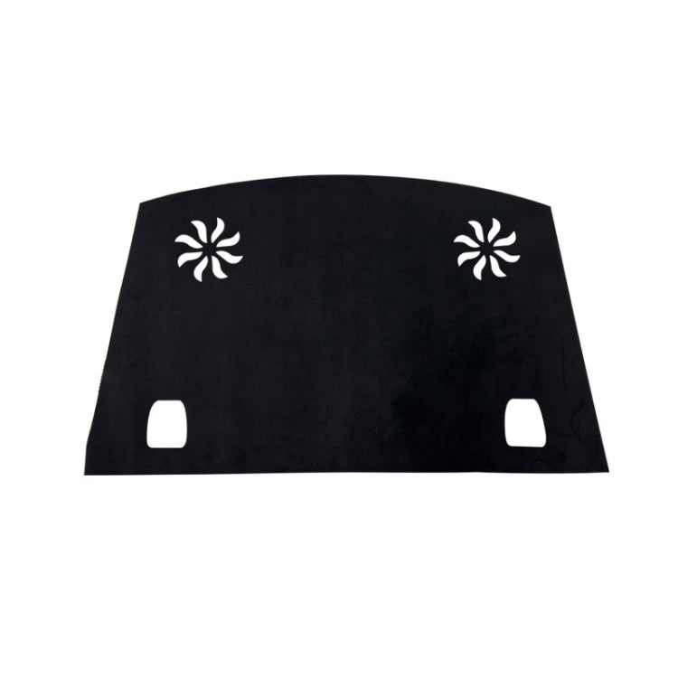For 2024 Tesla Model 3 Rearwindow Car Suede Light-Proof Pad
