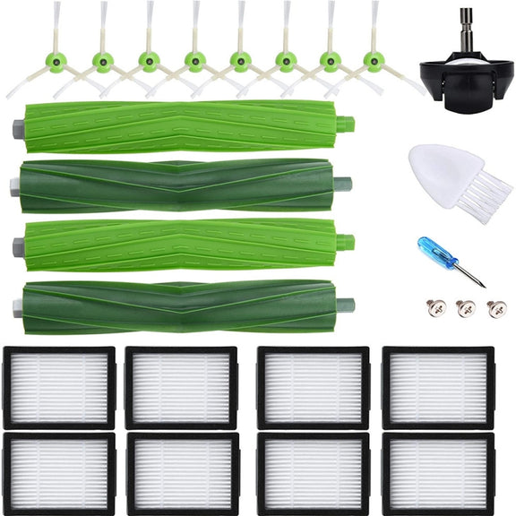 For iRobot Roomba i7 / i7+ / E5 / E6 Series Robot Vacuum 23pcs /Set