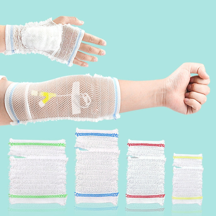 PICC Mesh Bandage Cover IOL Placement Fixation Nursing Isolation Mesh, Color: Green Edge XL For Adults