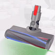 For Dyson V7 / V8 / V10 / V11 Vacuum Cleaner Floor Brush Head with Green LED Light - For Dyson Accessories by PMC TechLife | Online Shopping South Africa | PMC TechLife | Buy Now Pay Later Mobicred
