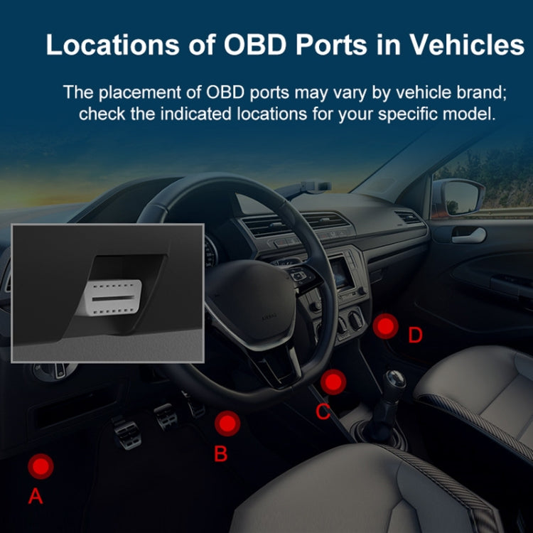 Multifunctional OBD Vehicle Fault Diagnostic Instrument Performance Test(Orange)