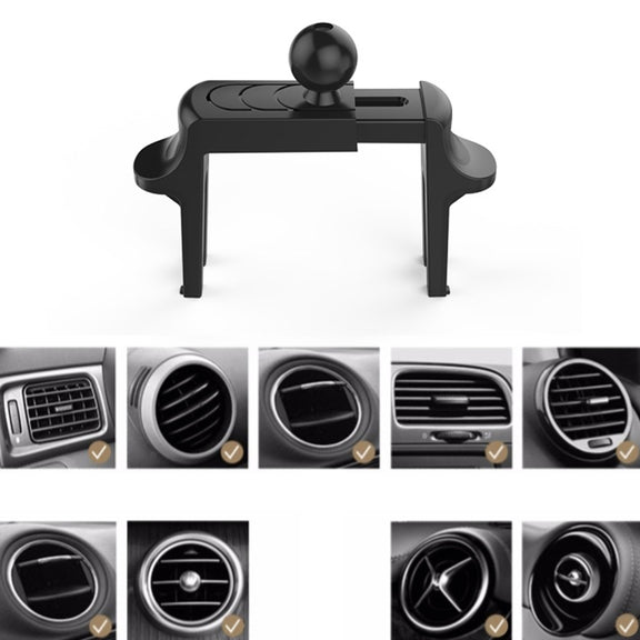 10pcs Car Air Conditioning Outlet Mobile Phone Navigation Bracket Accessories