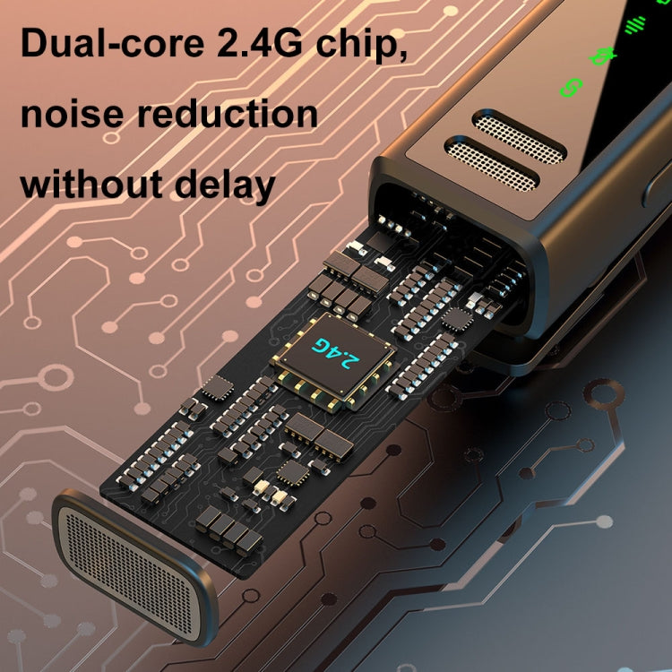 J88 Mini Intelligent Noise Reduction Wireless Collar Microphone, Spec: Type-C(Black Yellow)