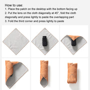DSLR Camera Folding Cloth Photography Camera Folding Cloth Magic Protective Cloth, Color: 45x45cm Black