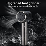 Electric Callus Remover with Vacuum Absorption 2 Speeds Adjustable Water-resistant  Foot Care Tool(Silver)