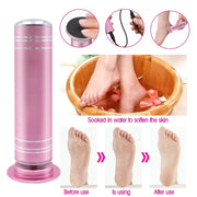 Electric Foot Grinder Calluses Dead Skin Remover With 60pcs Replaceable Sandpaper Discs US Plug(Black)