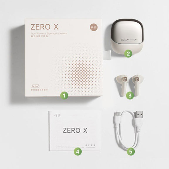 Edifier Huazai Zero X Wireless Noise Reduction Sports Bluetooth Earphones Standard(Gray)