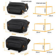 Cwatcun D133 Camera Chest Bag Multi-functional Handheld Slanting Cross Shoulder Camera Casual Bag, Color: Large Black