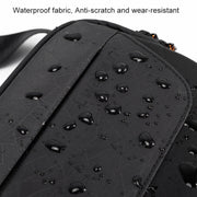 Cwatcun D133 Camera Chest Bag Multi-functional Handheld Slanting Cross Shoulder Camera Casual Bag, Color: Large Black