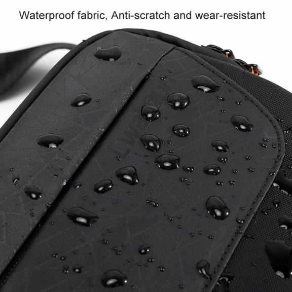 Cwatcun D133 Camera Chest Bag Multi-functional Handheld Slanting Cross Shoulder Camera Casual Bag, Color: Large Black