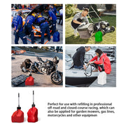 2pcs Racing Interface Fuel Fill Hose