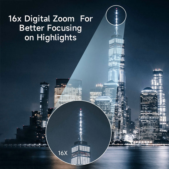 DC-201S 5K/30FPS 3.5-Inch 16X Six-Axis Anti-Shake HD Digital Camera With UV Lens(US Plug)
