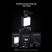 DC-201S 5K/30FPS 3.5-Inch 16X Six-Axis Anti-Shake HD Digital Camera With UV Lens(US Plug)