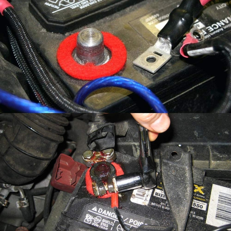 Car Battery Column Repair Lead Sleeve Insulation Protective Pad