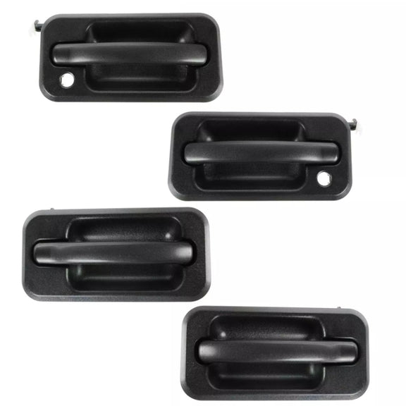 For Hummer H2 Door Handle Modification Accessories, Model: Front Left+Right/Rear Left+Right