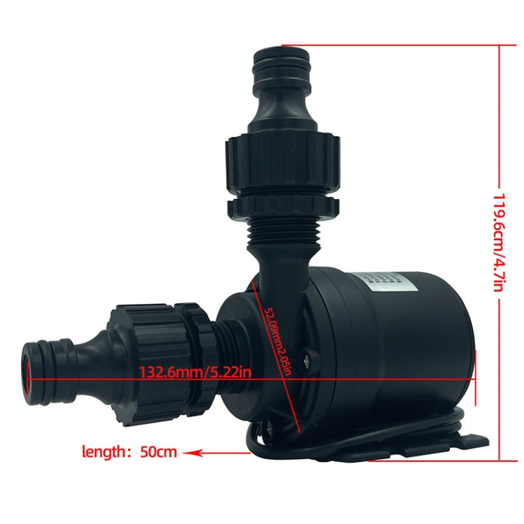 8m Lift Stainless Steel Shaft Core Brushless Motor Booster Pump, Specifications: DC12V(DC Female Connector)