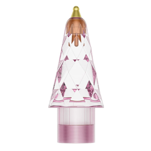 For Apple Pencil 1 / 2 Generation & USB-C Stylus Modified Pen Tip Diamond Crystal Pencil Nib(Transparent Pink)
