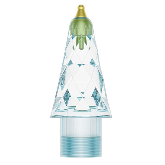 For Apple Pencil 1 / 2 Generation & USB-C Stylus Modified Pen Tip Diamond Crystal Pencil Nib(Transparent Blue)