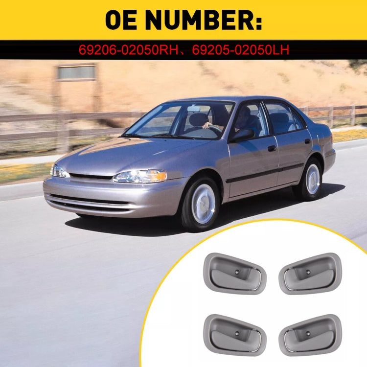 For Toyota Corolla Door Inner Handle Modification Accessories, Specifications: RH+LH