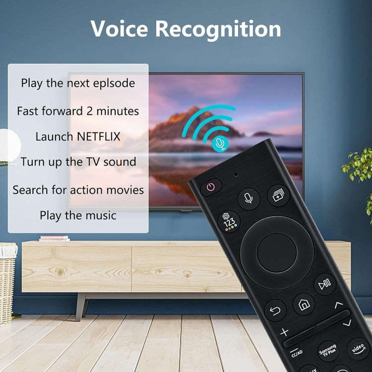 For Samsung Smart TV BN59-01385A Replacement Remote Control, Spec: Battery