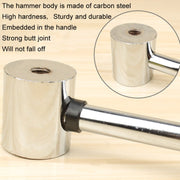 25mm No Bounce Mounting Hammer Handmade DIY Double Face Tap Rubber Hammer