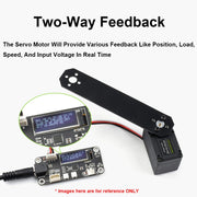 Waveshare 25127 20kg.Cm 106PRM High Speed Bus Servo Motor(ST3215-HS)