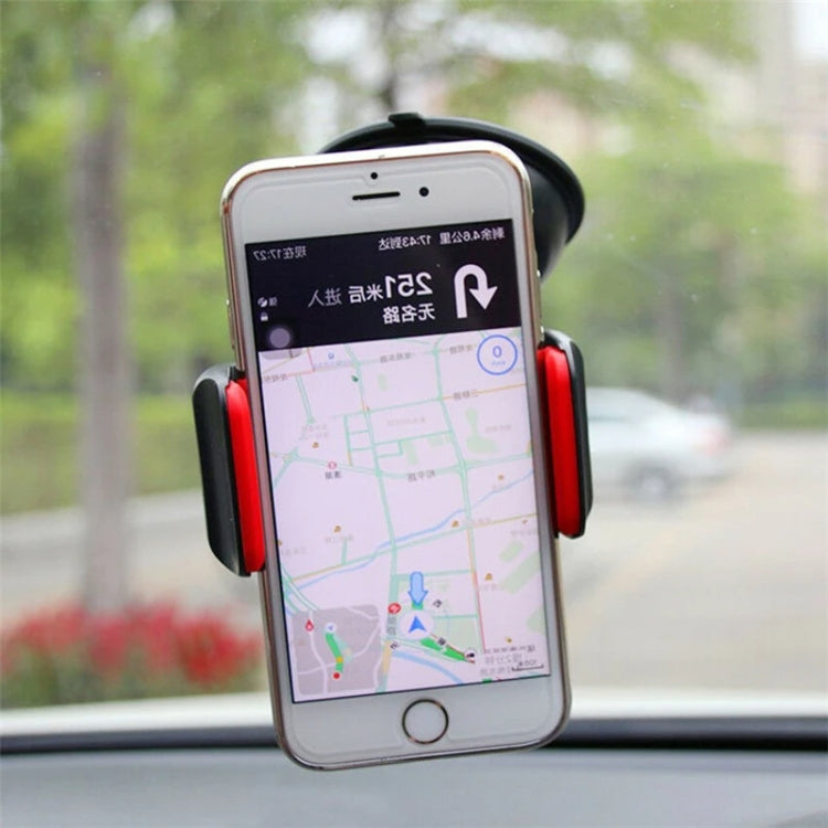 Navigation Car Holder Dashboard Desktop Suction Cup Mobile Phone Holder(Black Gray)