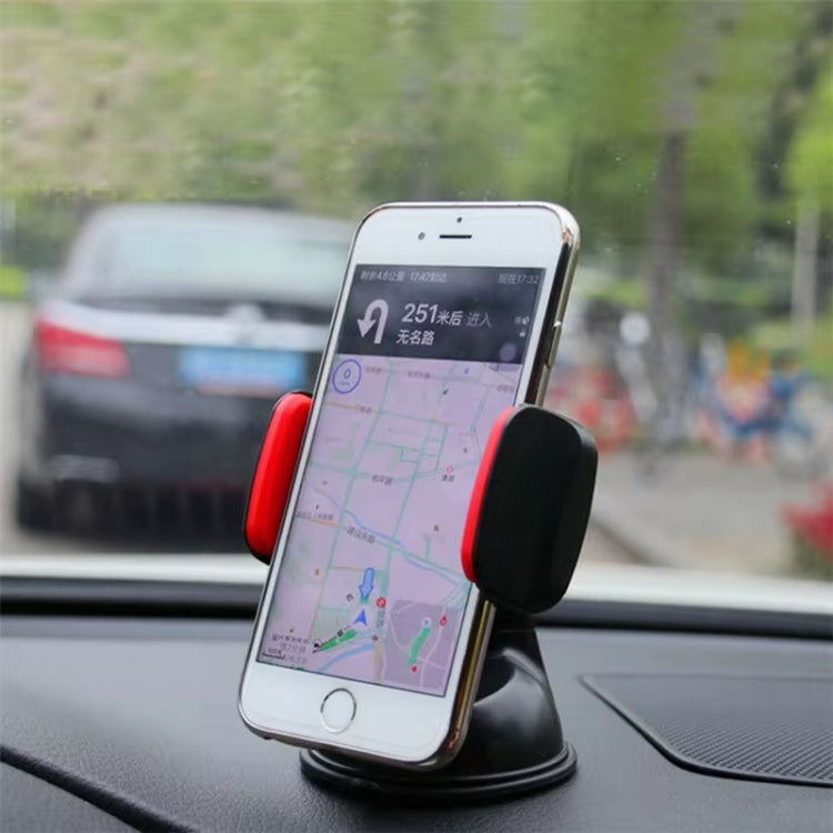 Navigation Car Holder Dashboard Desktop Suction Cup Mobile Phone Holder(Black Gray)