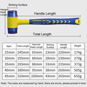 35mm Removable Floor Tile Installation Soft Hammer Door Window Hammer