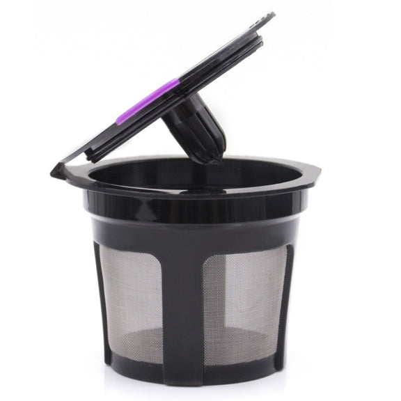 For Keurig Coffee Maker Reusable Mesh Coffee Filter(Black)