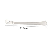 2pcs Metal Bicycle Tire Pry Bars Levers Mountain Bike Tire Removal Tools(Silver)