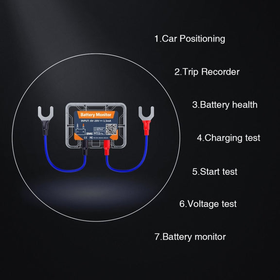 BM6 Car Battery Electricity Testing Instrument Locator