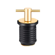 Marine Motorboat Deck Cross Drain Plug Screw, Size: Copper For 25mm