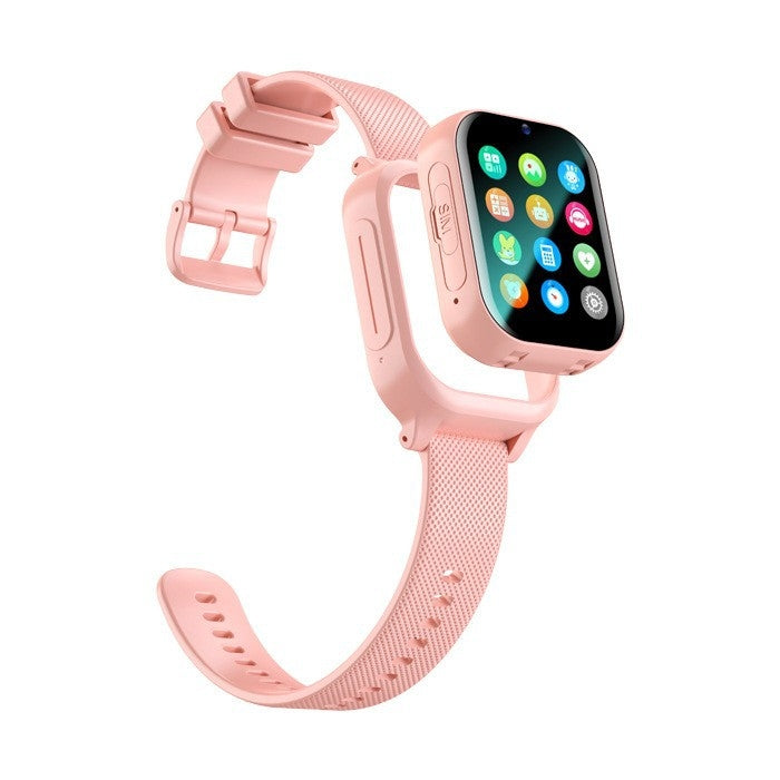 K26H  4G Kids Phone Watch With 1.83-inch Touch Screen Front Camera SOS GPS Location(Pink)