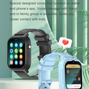 K26H  4G Kids Phone Watch With 1.83-inch Touch Screen Front Camera SOS GPS Location(Blue)
