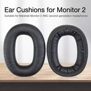 For Marshall Monitor 2 1pair Soft Leather Headset Sponge Protective Cover Earmuffs