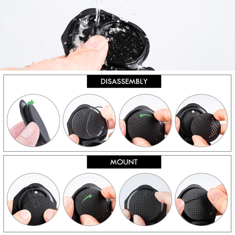 Compatible With Dolce Gusto ICafilas Reusable Coffee Capsule Converter Tray(Black)