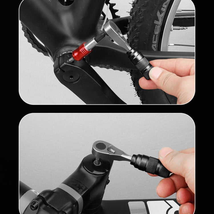 BENGGUO Bicycle Repair Tool Mountain Bike Ratchet Wrench Repair Combination Set, Spec: Set 1