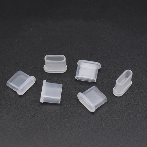 100pcs /Pack Type-C Plug Cover Dust Cap