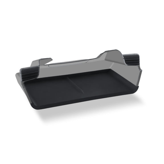 For 2024 Tesla Model 3 Screen Storage Box, Color: Translucent Black + Black