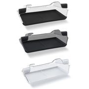 For 2024 Tesla Model 3 Screen Storage Box, Color: Translucent Black + Black
